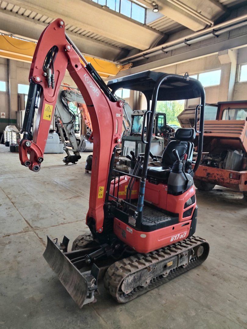 Mini escavatore KUBOTA U17-3a NVHGLAT - Franco Clò Macchine Movimento Terra