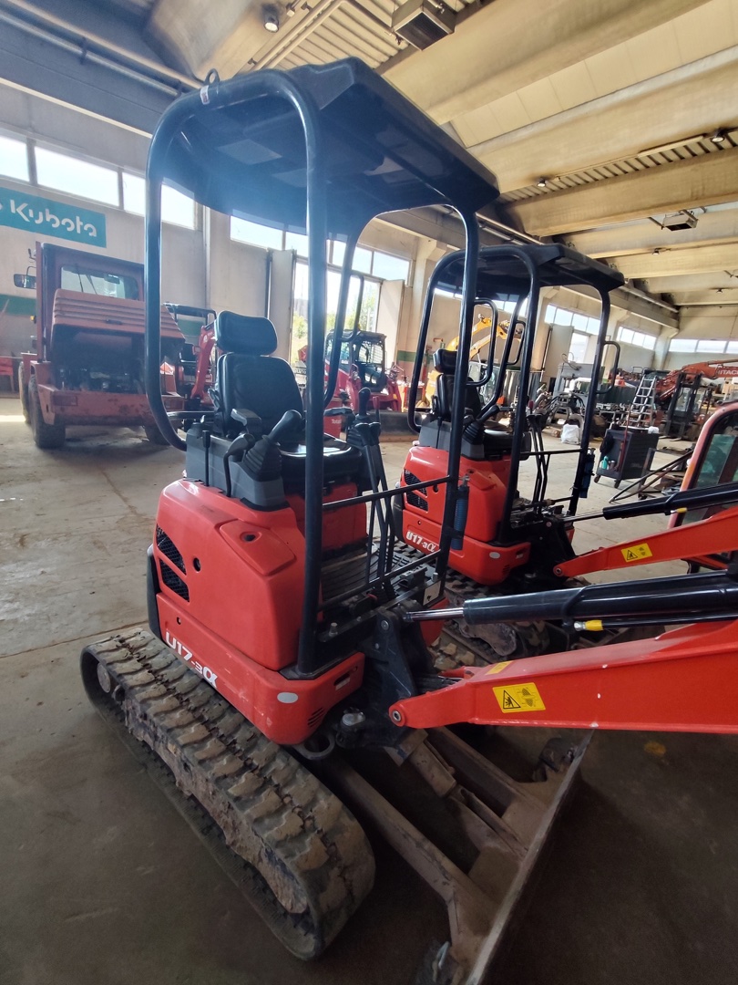 Mini escavatore KUBOTA U17-3a NVHGLAT - Franco Clò Macchine Movimento Terra