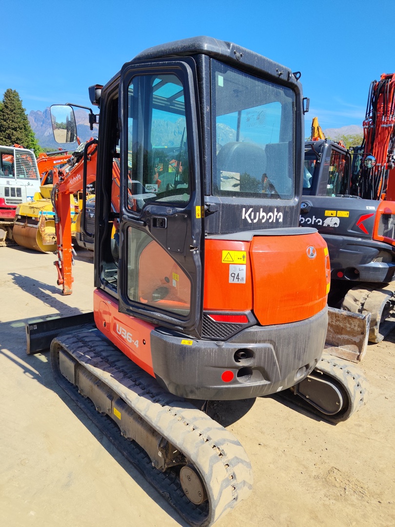 Mini escavatore KUBOTA U36-4 KGLS2AT - Franco Clò Macchine Movimento Terra