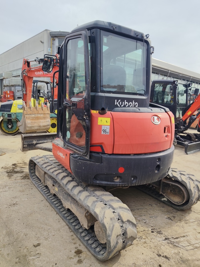 KUBOTA U 48 4 KGLS2 Mini Excavator Franco Cl 