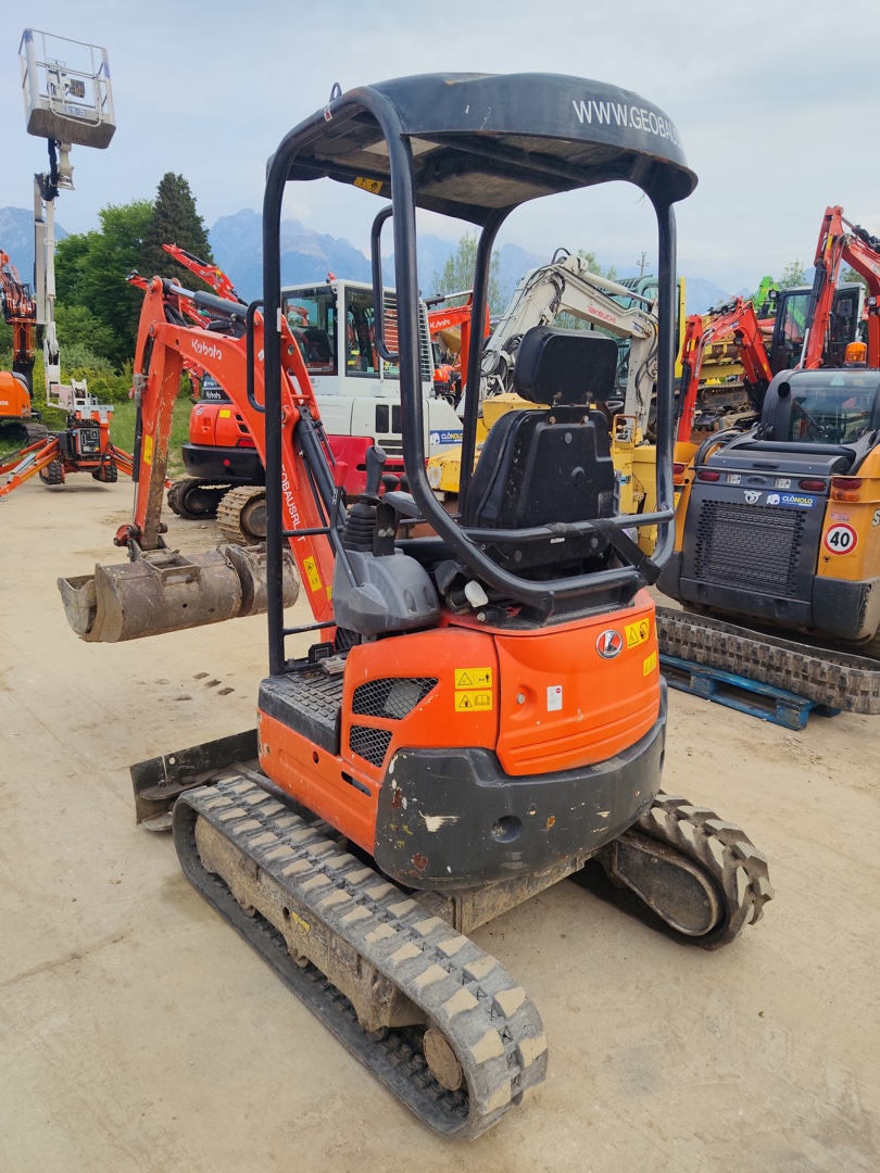 Mini escavatore KUBOTA U17-3a NVHGLAT - Franco Clò Macchine Movimento Terra