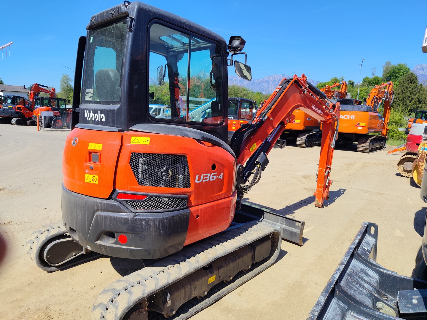 Mini escavatore KUBOTA U36-4 KGLS2AT - Franco Clò Macchine Movimento Terra