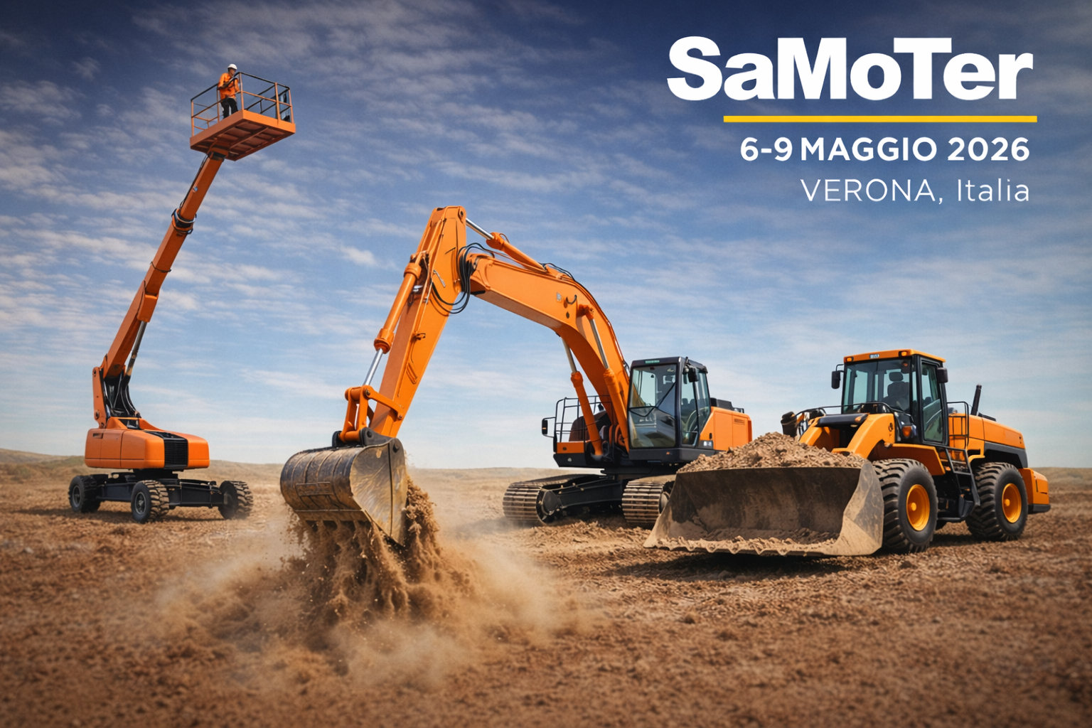 SaMoTer 2026: un appuntamento che conta - Franco Clò Macchine Movimento Terra