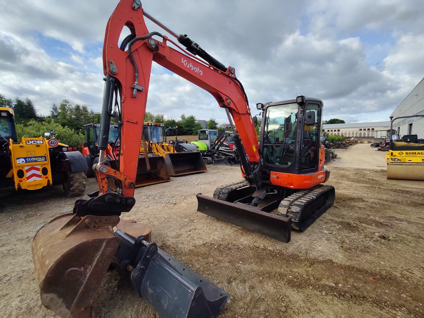 Mini escavatore KUBOTA KX057-4 - Franco Clò Macchine Movimento Terra