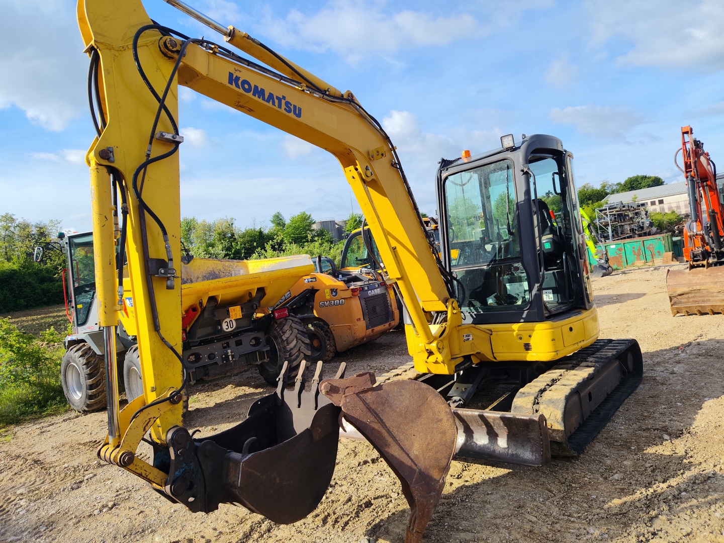 Mini escavatore KOMATSU PC50MR-2 - Franco Clò Macchine Movimento Terra