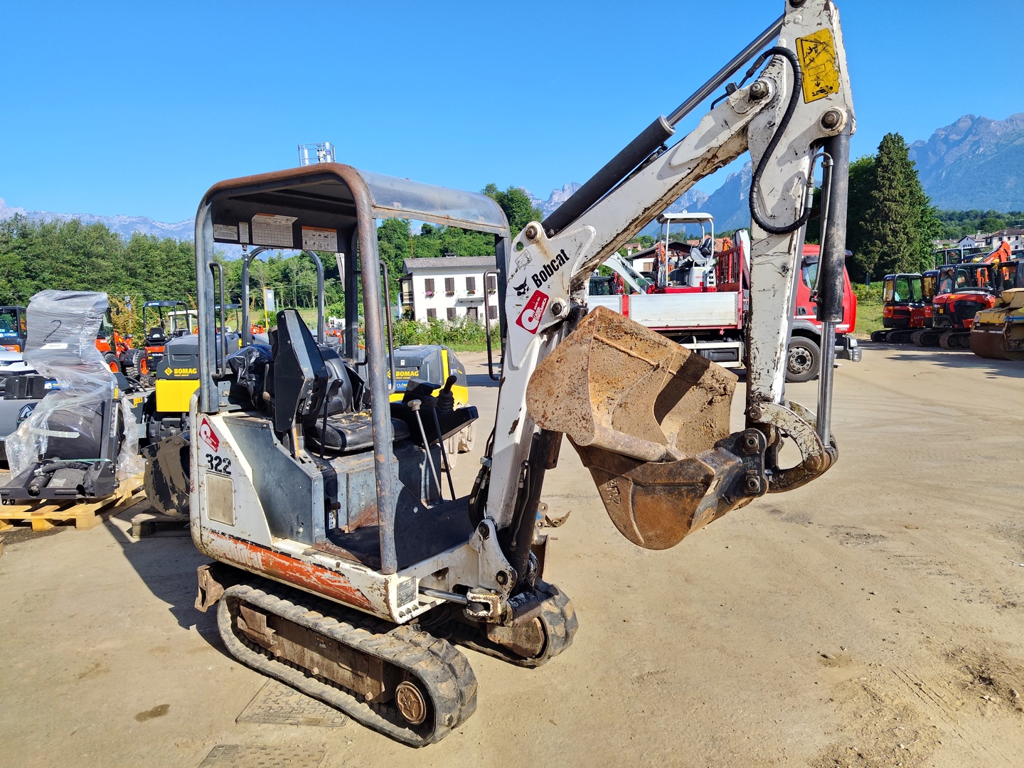 Mini escavatore BOBCAT 322 - Franco Clò Macchine Movimento Terra