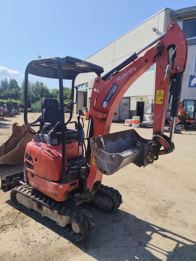 Mini escavatore KUBOTA U 15-3 - Franco Clò Macchine Movimento Terra