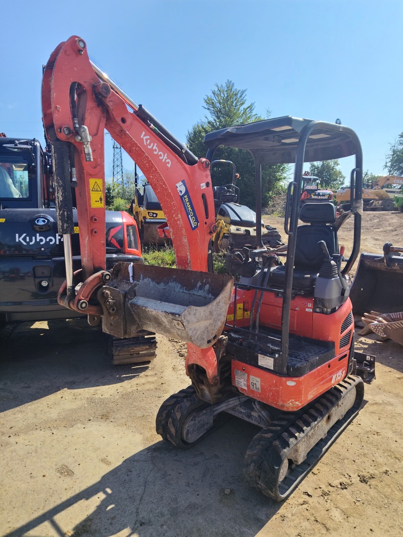 Mini escavatore KUBOTA U 15-3 - Franco Clò Macchine Movimento Terra