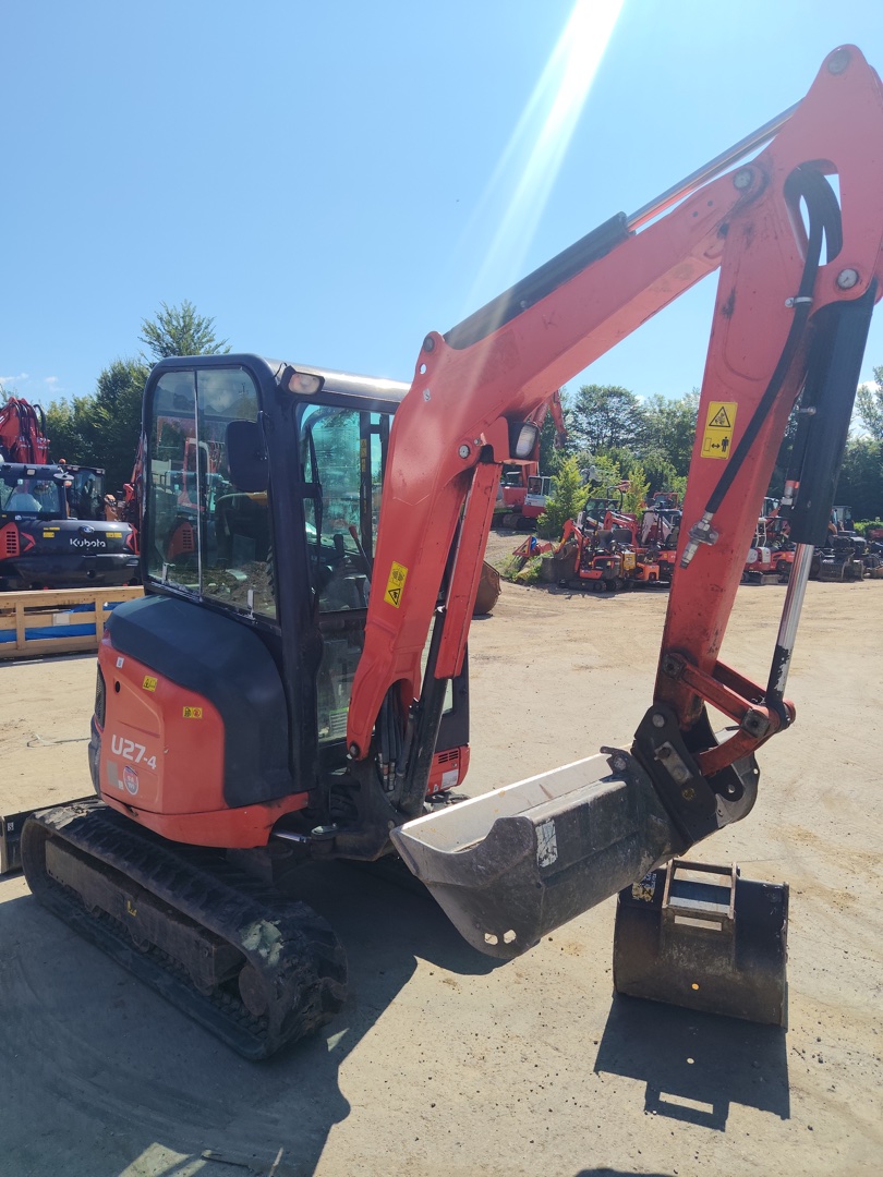 Mini escavatore KUBOTA U 27-4 GLAT - Franco Clò Macchine Movimento Terra