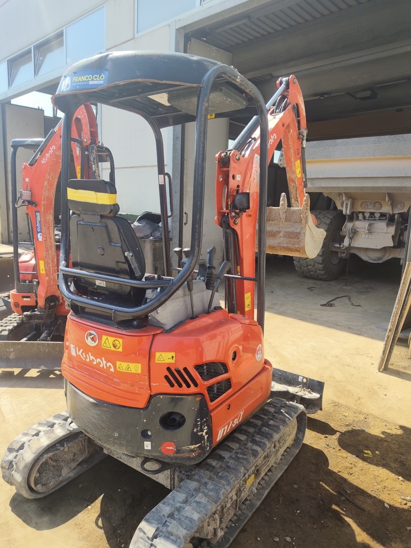 Mini escavatore KUBOTA U17-3a - Franco Clò Macchine Movimento Terra