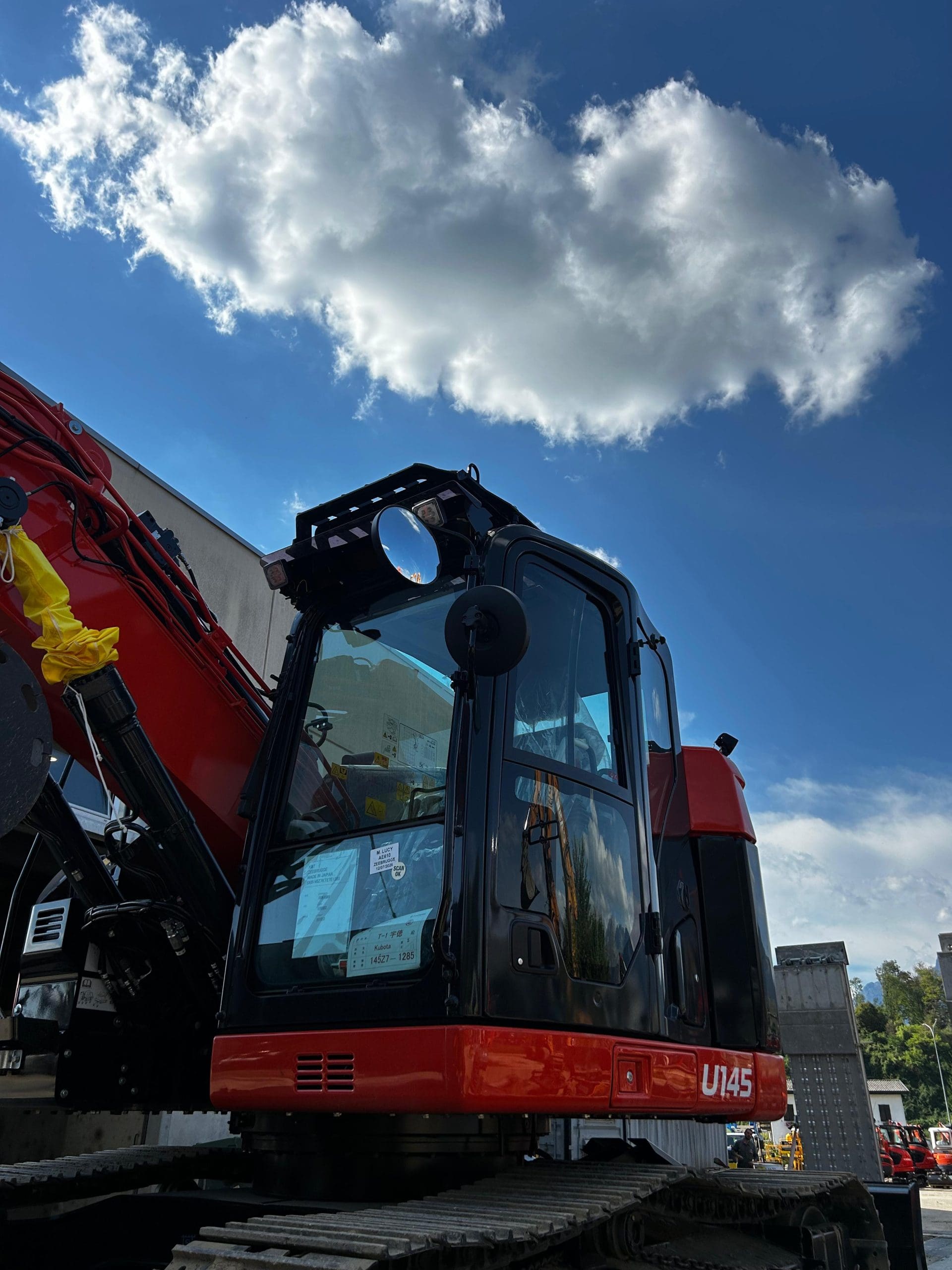 Mini escavatore Kubota U145 - Franco Clò Macchine Movimento Terra